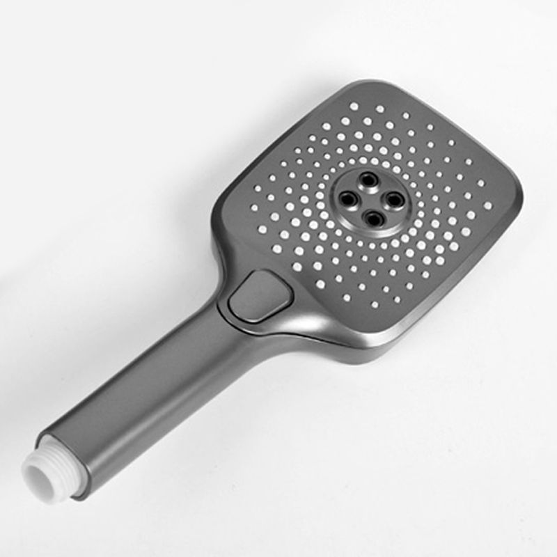 Avtoit | Modern Gray Showerhead Combo Standard Spray Pattern Rectangular Large Showerhead