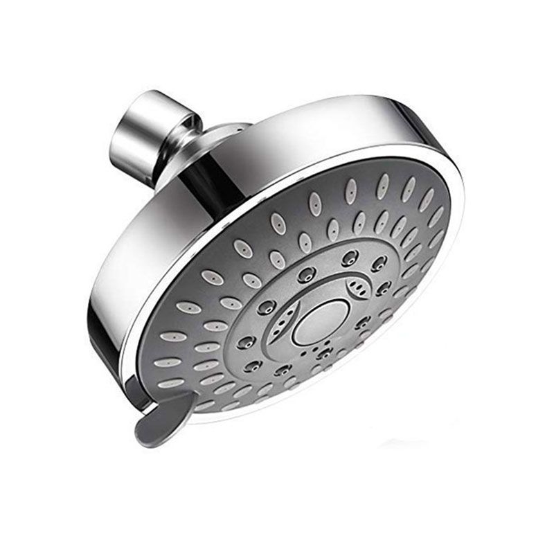 Avtoit | Modern Standard 5 Settings Shower Head Round Metal Adjustable Spray Pattern Shower Head