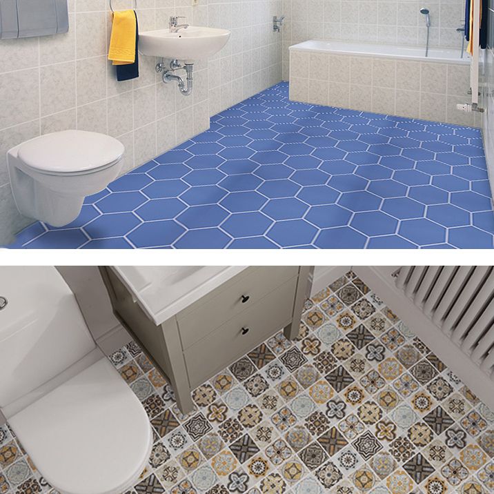 Avtoit | Modern PVC flooring Peel and Stick porcelain tile look vinyl plank flooring