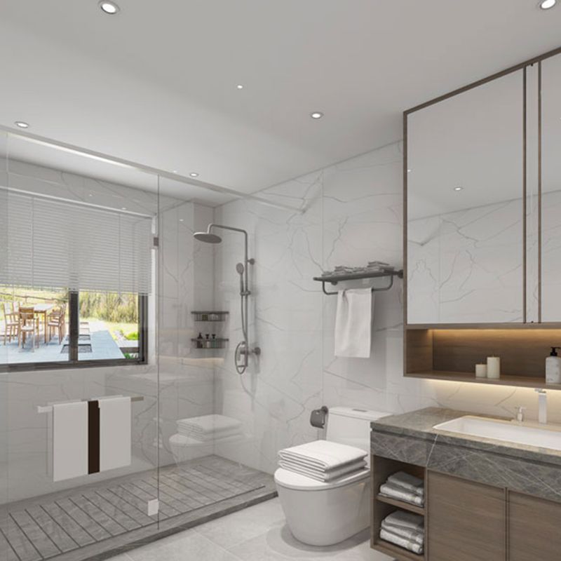 Avtoit | Gray Accessory Hardware Set Modern Bathroom Accessory Hardware Set