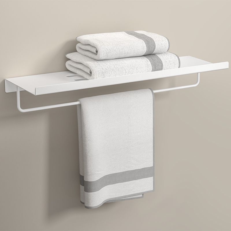 Avtoit | Modern White Bathroom Accessories Set Bathroom Shelf Paper Holder Bathroom Accessories Kit