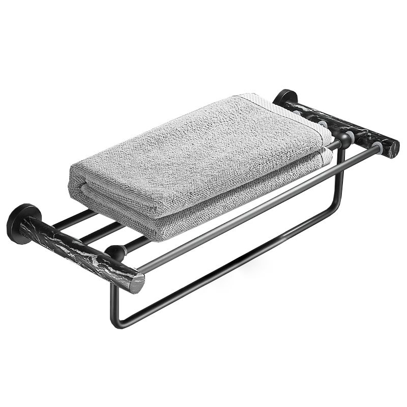 Avtoit | Metal and marble bathroom accessories as a single piece or as a set in black