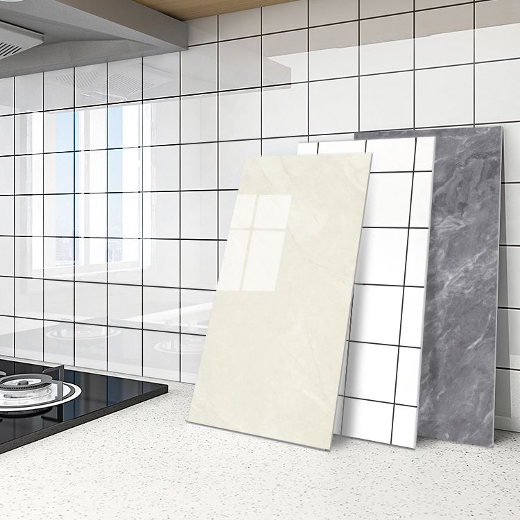 Avtoit | 5 Pack 12" X 23" PVC Peel & Stick Subway Tiles Rectangular Kitchen and Bathroom Backsplash