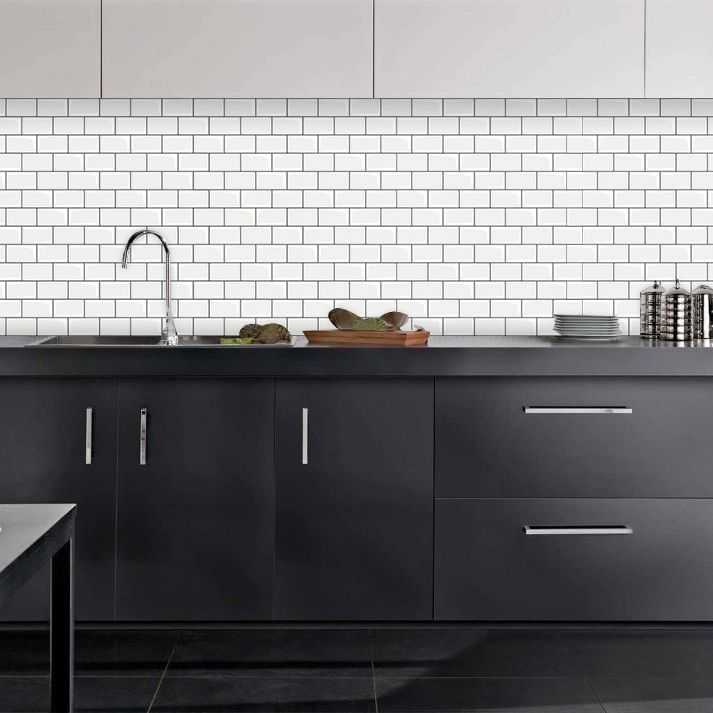 Avtoit | 12"x 12" Resin Mosaic Tiles Square Self-Adhesive Tiles for Backsplash & Wall Tile