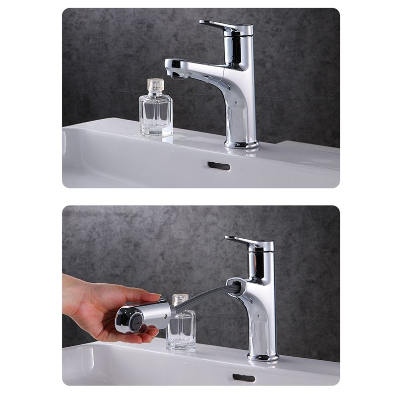 Avtoit | Contemporary Basin Faucet Copper Pure Color Single Lever Retractable Basin Faucet