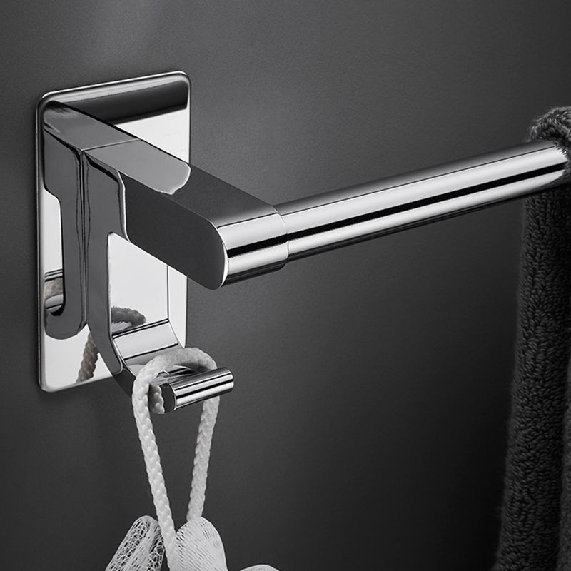 Avtoit | Polished Chrome Bathroom Accessory Set Modern Bathroom Shelf Stainless Steel