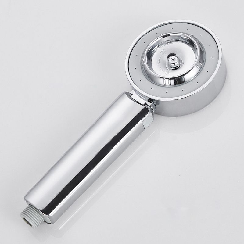 Avtoit | Contemporary Wall-Mounted Shower Head Combination Chrome Round Hand Shower