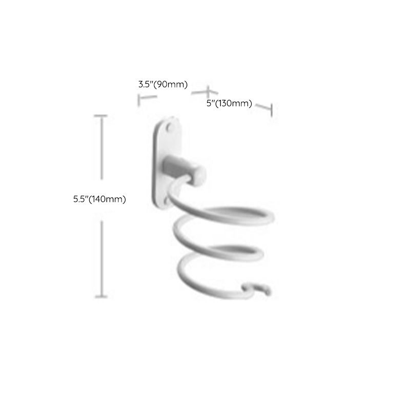 Avtoit | Aluminium Bathroom Accessories Set Modern White Bathroom Accessories Set