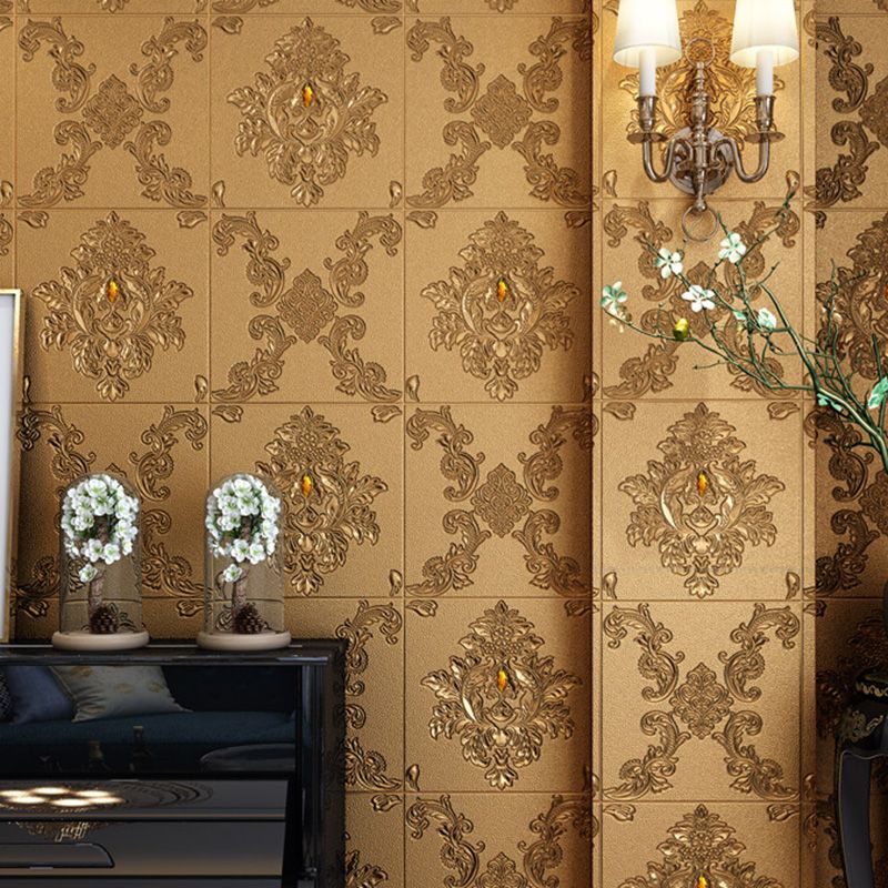 Avtoit | Glam Style Foam Wall Panel Living Room 3D Embossed Waterproof Wall Panel