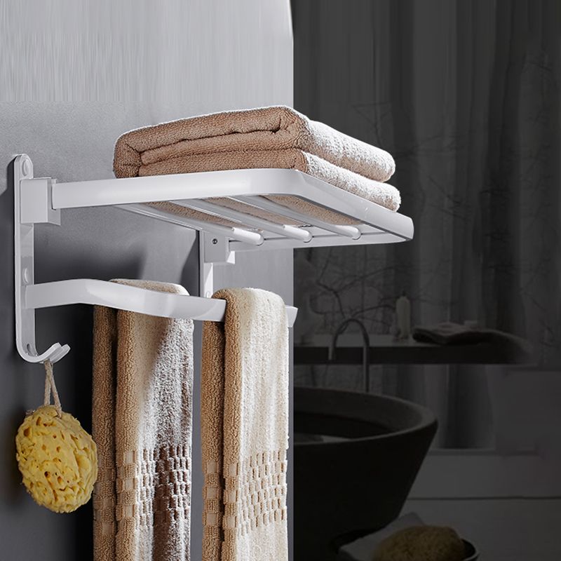 Avtoit | White Bathroom Accessories Hardware Set Modern Bathroom Accessories Set, Towel Holder