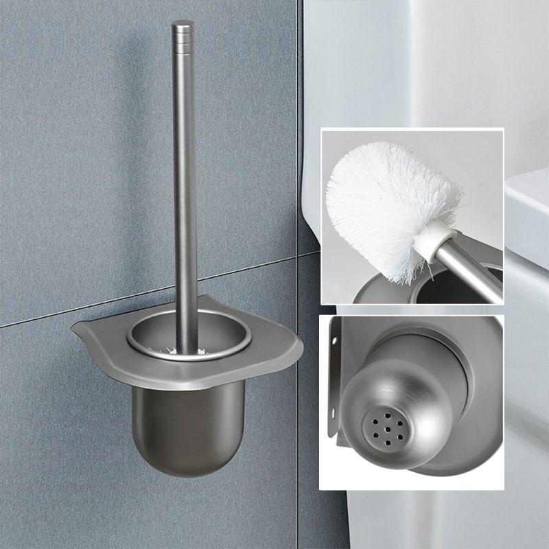 Avtoit | Contemporary Metal 5-piece Bathroom Accessories Set with Bath Shelf