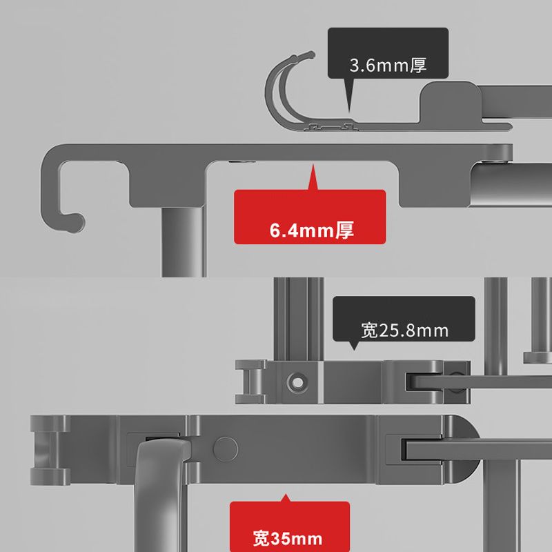 Avtoit | Modern gray bathroom hardware set with bath shelf/towel holder/robe hook/toilet paper holder