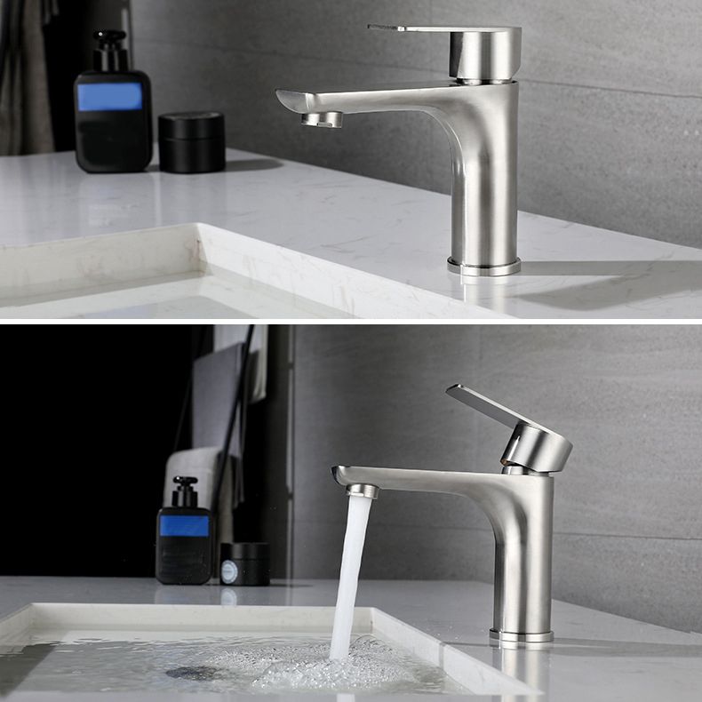 Avtoit | Modern Vessel Faucet Copper Single Handle Low Arc Vessel Faucet for Home