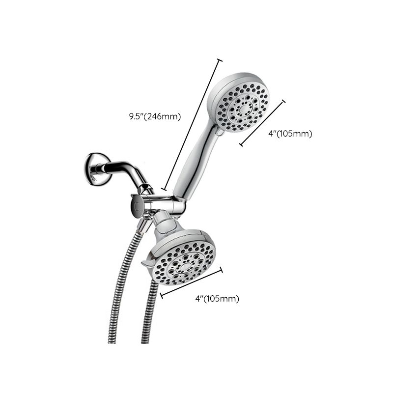 Avtoit | Traditional Dual Shower Heads Home Metal Round Shape Dual Shower