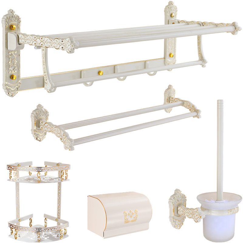 Avtoit | Traditional Metal Bathroom Accessory Hardware Set with Paper Holder