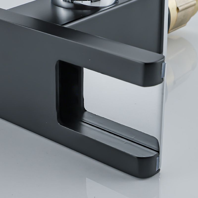 Avtoit | Waterfall basin mixer tap square lever handle with LED three-color light