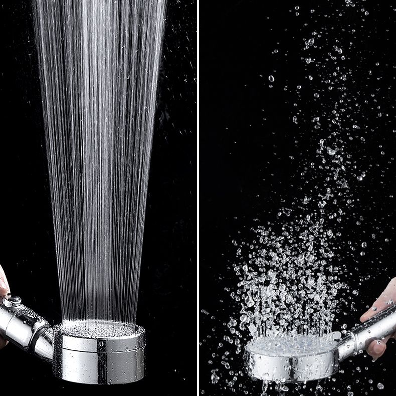 Avtoit | Contemporary Handheld Showerhead Round 3 Settings Sprayhead in Silver