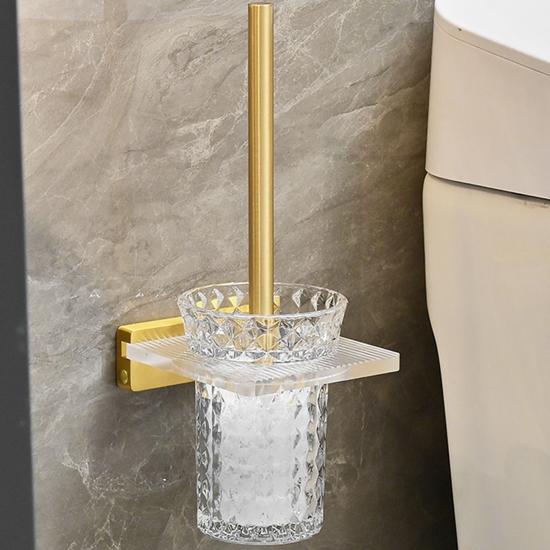 Avtoit | Metal and acrylic bathroom accessories as a single piece or in a set in gold