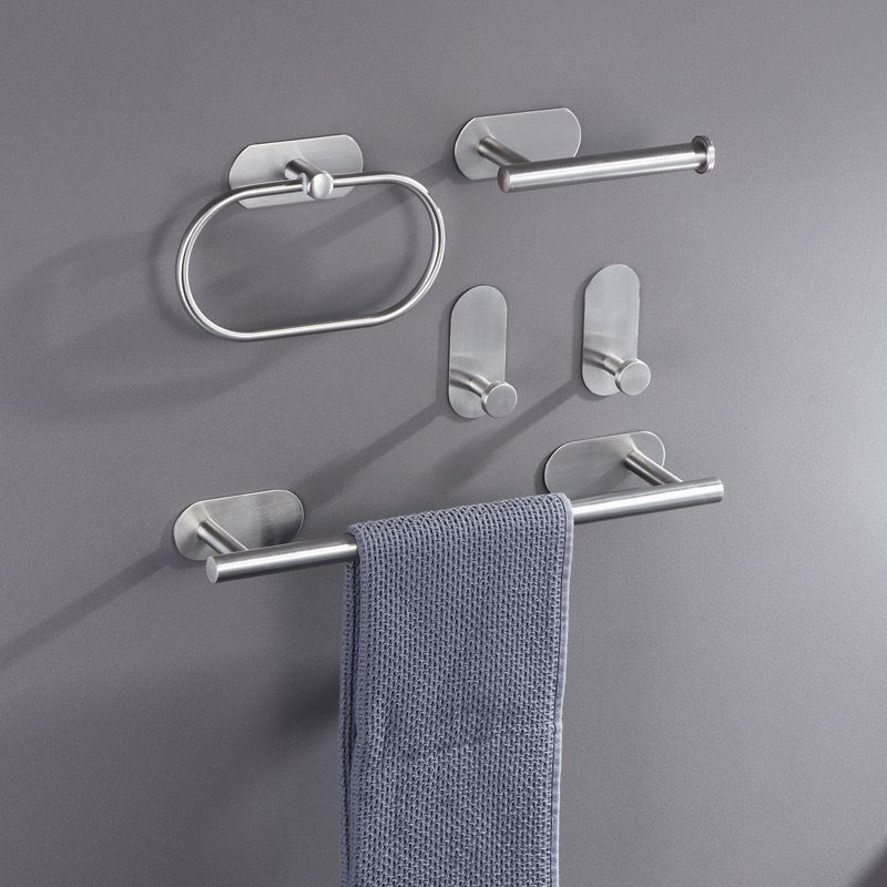 Avtoit | Metal Bathroom Set 4-piece Modern Style Bathroom Fixtures Set
