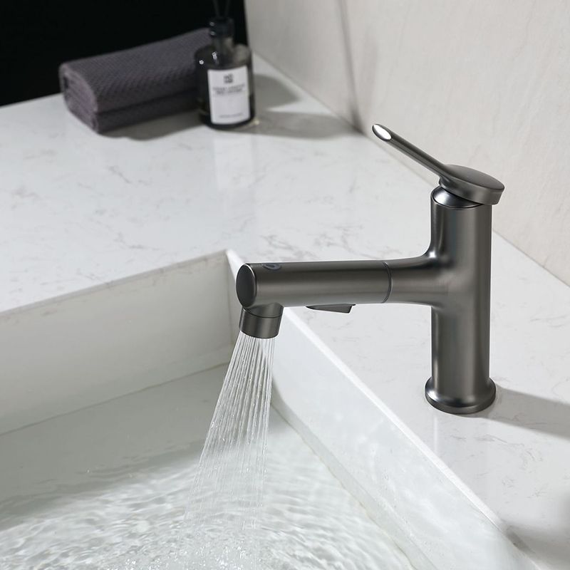 Avtoit | Modern Basin Faucet Copper Single Handle Low Arc Basin Faucet for Bathroom