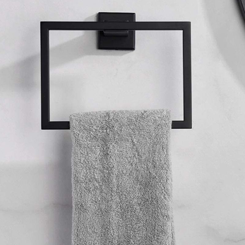 Avtoit | 7-piece bathroom accessory set made of stainless steel with paper holder/robe hook/towel ring bar