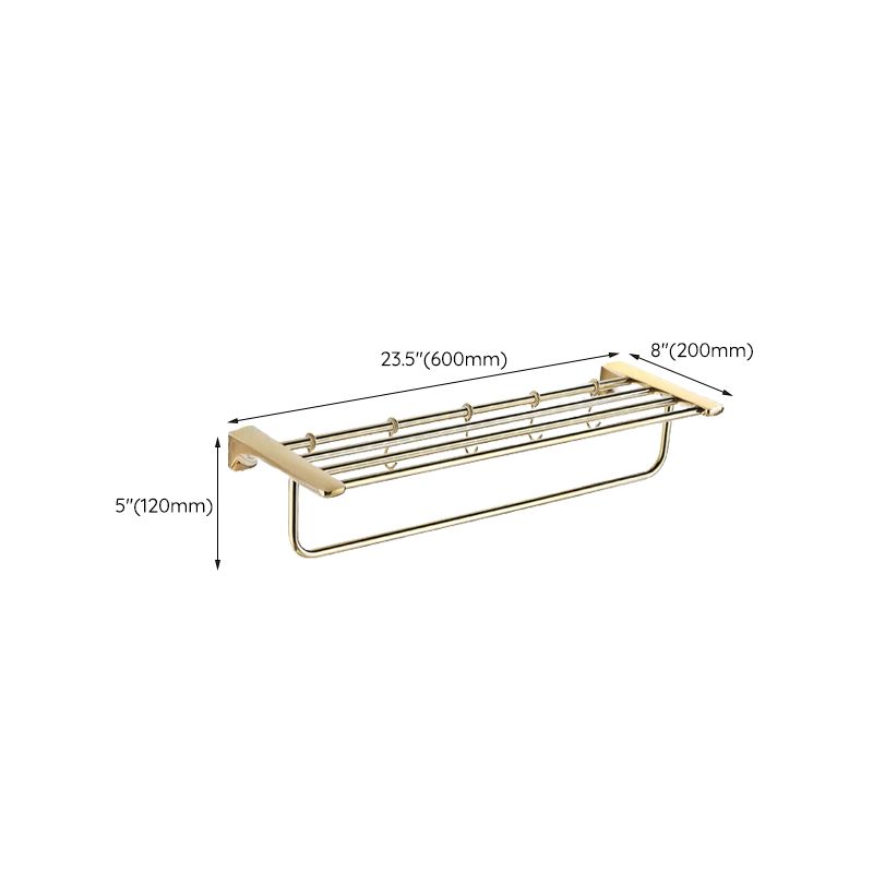Avtoit | Traditional Bathroom Fixtures Gold Bathroom Shelf Bathroom Accessory Set