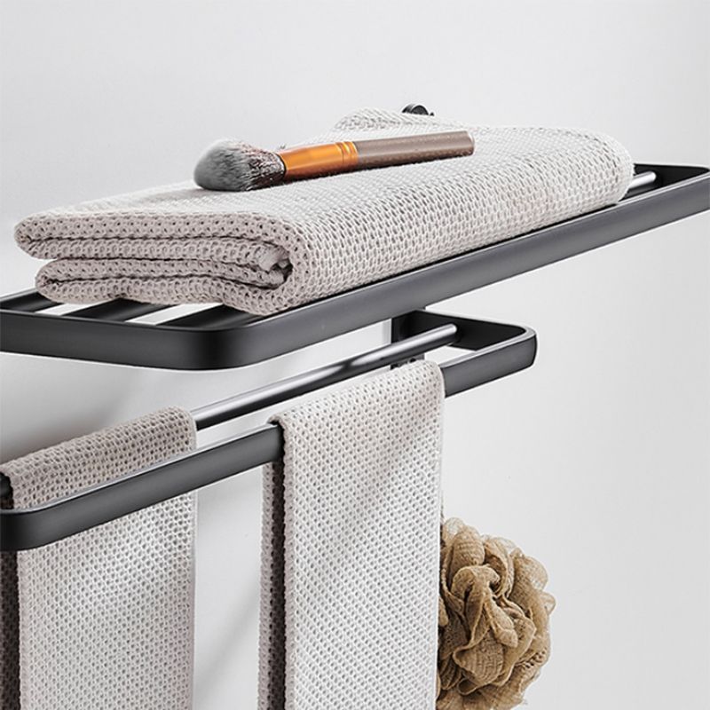 Avtoit | Modern Bathroom Accessories Set Black Towel Bar Paper Holder Bathroom Accessories Kit