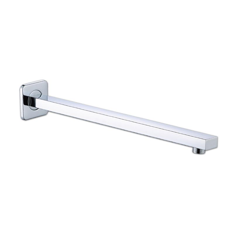 Avtoit | Black Square Fixed Shower Head Modern Style Wall Mounted Shower Head