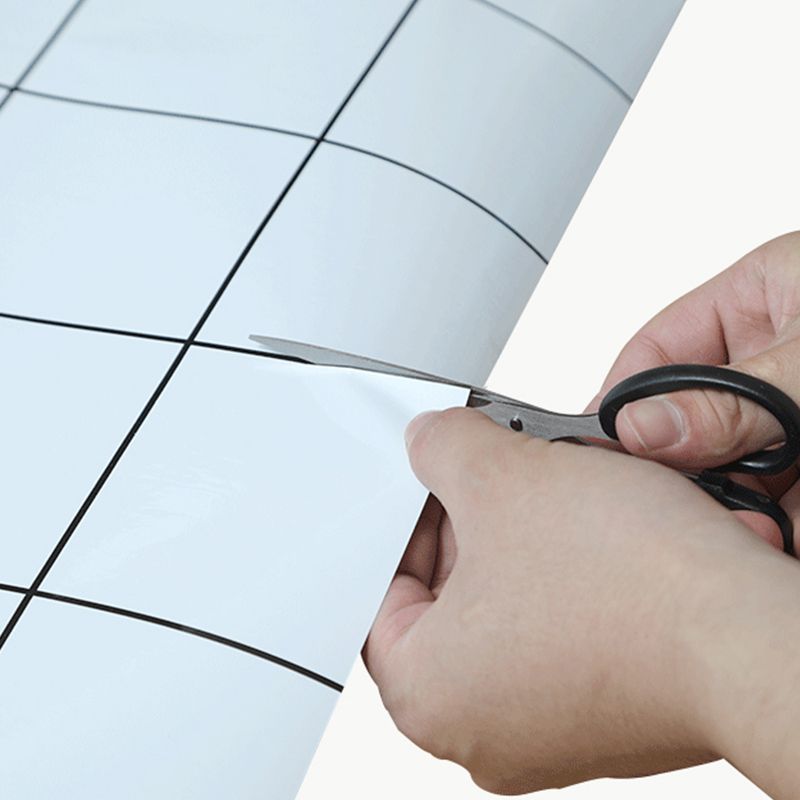Avtoit | Grid Mosaic Peel & Stick Tile Scratch-resistant Wallpaper for Backsplash