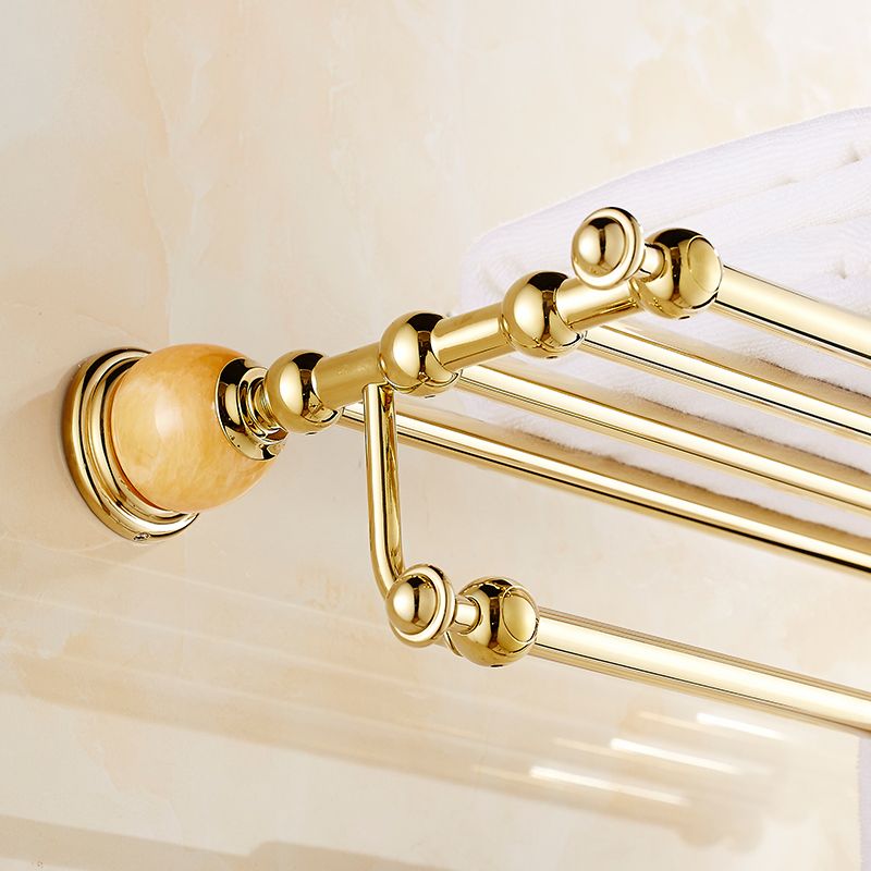 Avtoit | Polished Gold Bathroom Set Metal Bathroom Accessories Hardware Set