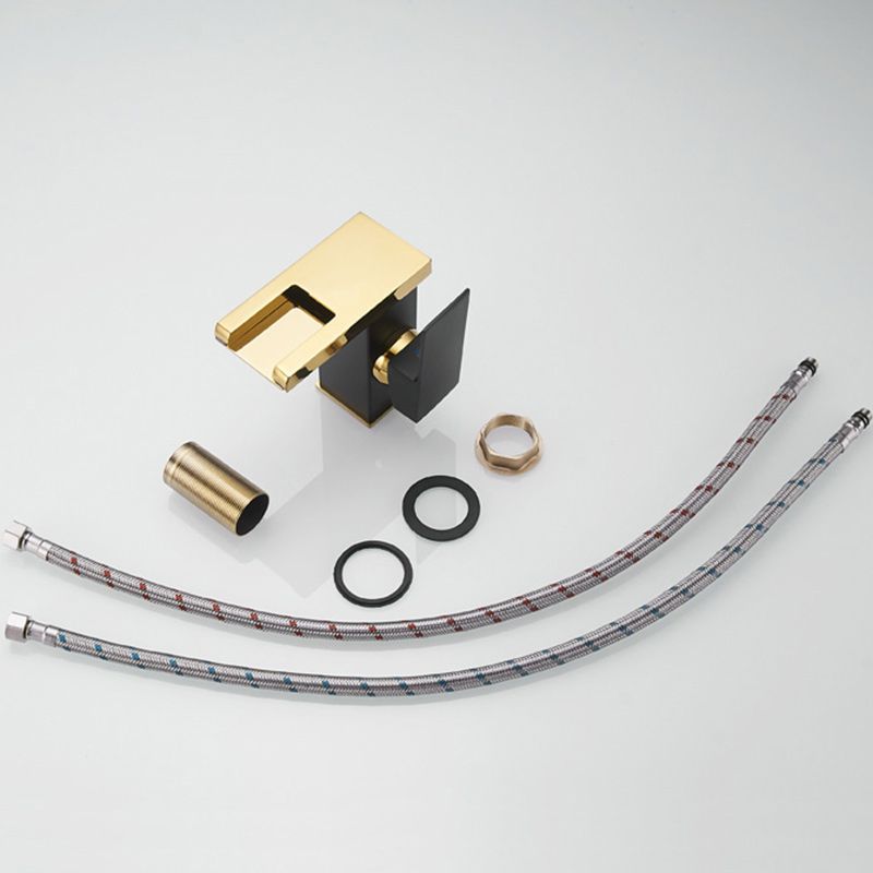 Avtoit | Waterfall spout basin tap lever handle square basin tap