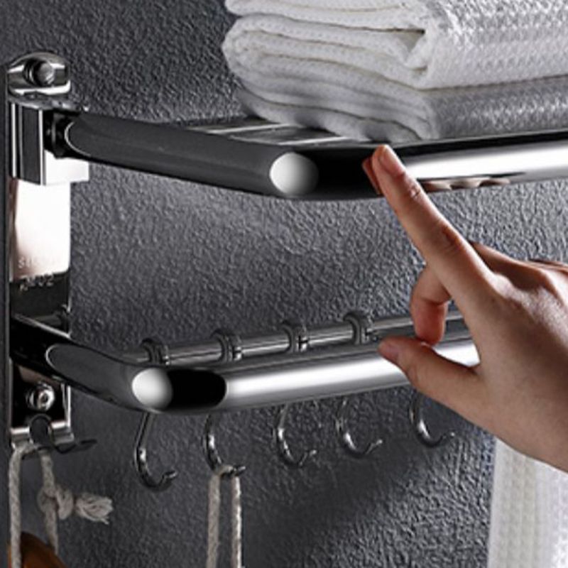 Avtoit | Modern Stainless Steel Bathroom Shelf Paper Holder Bathroom Accessory Set