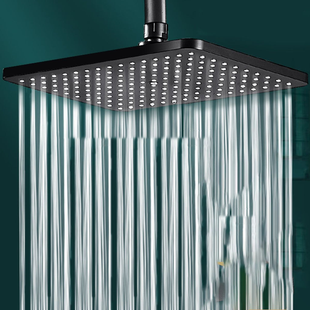 Avtoit | Modern rectangular shower head combo standard spray pattern with hand shower