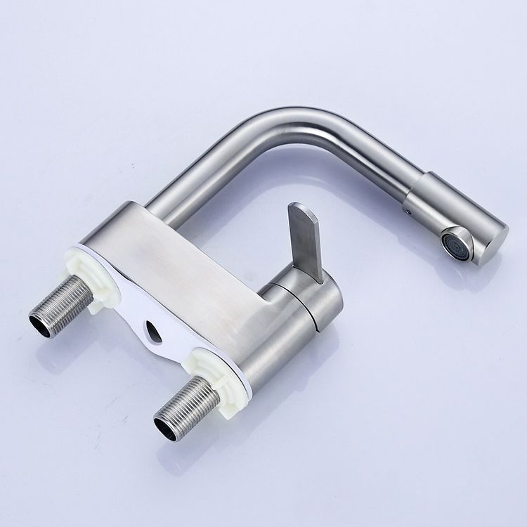 Avtoit | Deck Mounted Center Freestanding Bathtub Filler Single Handle Freestanding Faucet