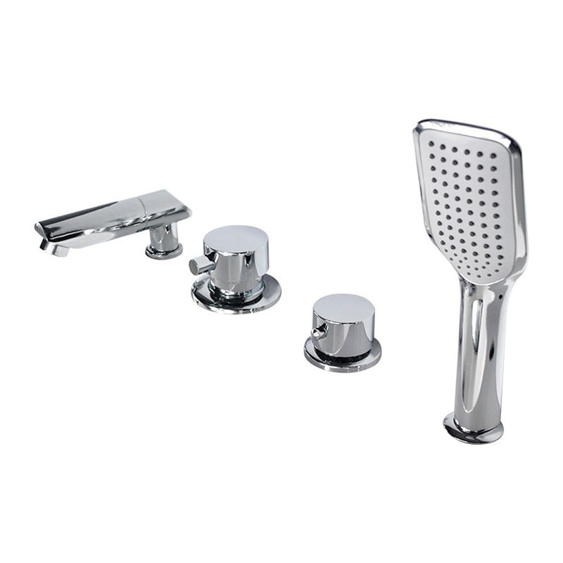 Avtoit | Contemporary Style Bathroom Faucet Metal Deck Mounted Bathroom Faucet