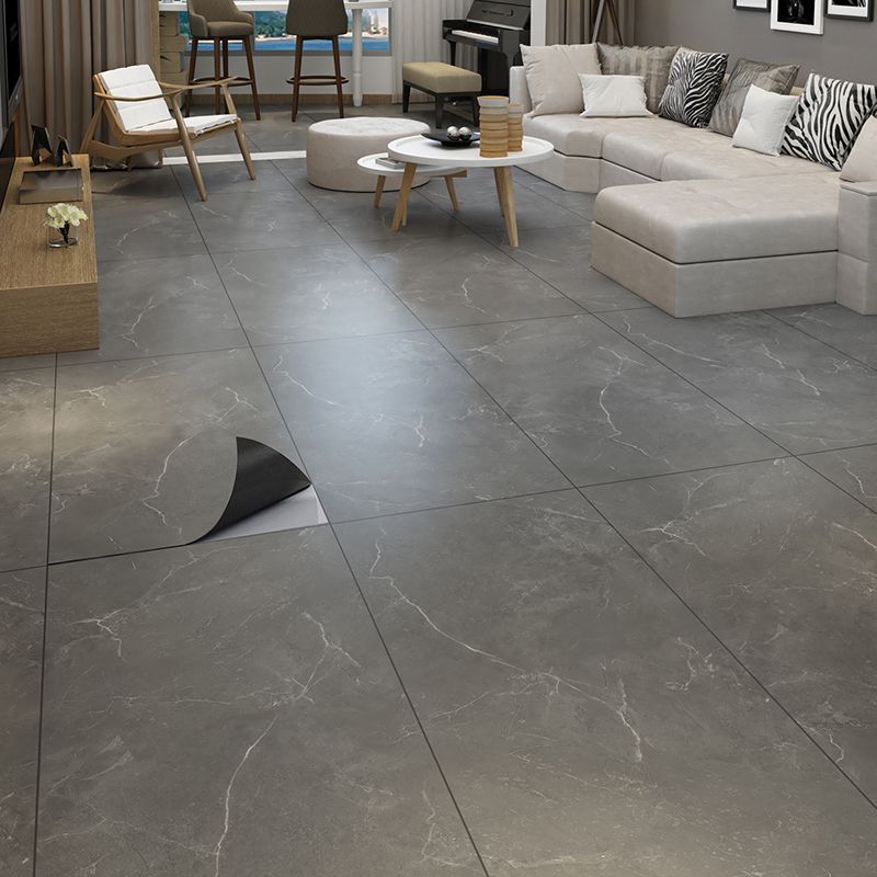 Avtoit | Peel and Stick Vinyl Floor Low Gloss Vinyl Floor with Marble Look