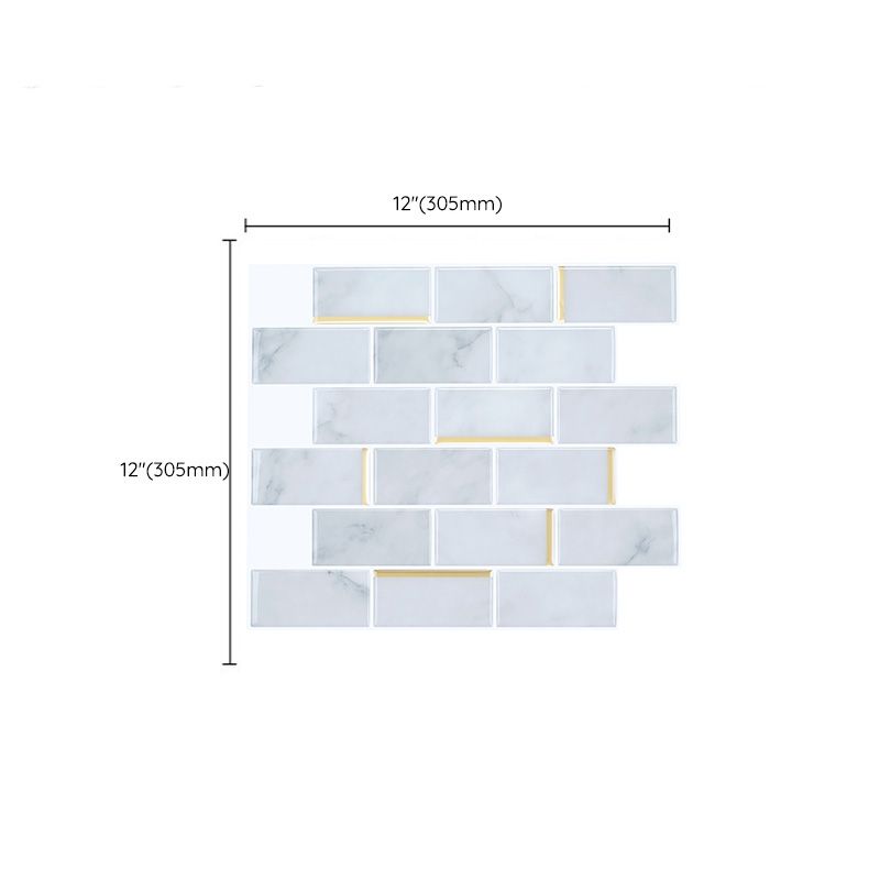 Avtoit | Mosaic tiles for peeling and sticking Modern style wallpaper with square shape