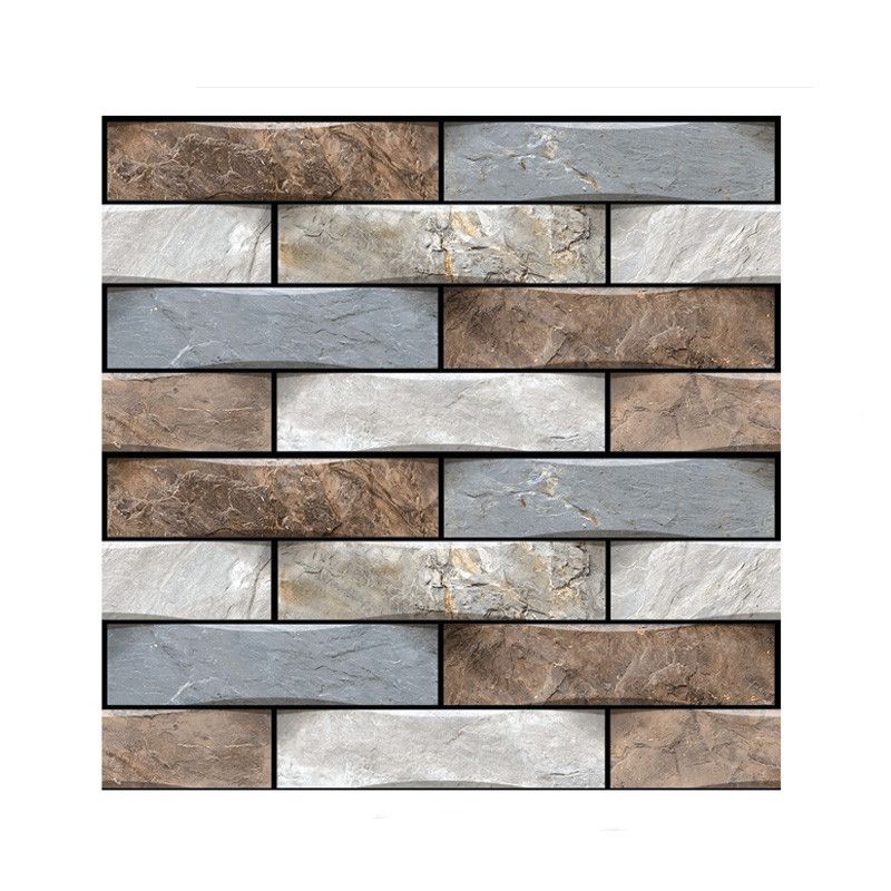 Avtoit | Plastic Peel & Stick Subway Tile 3D Subway Tile with Slip-Resistant Surface