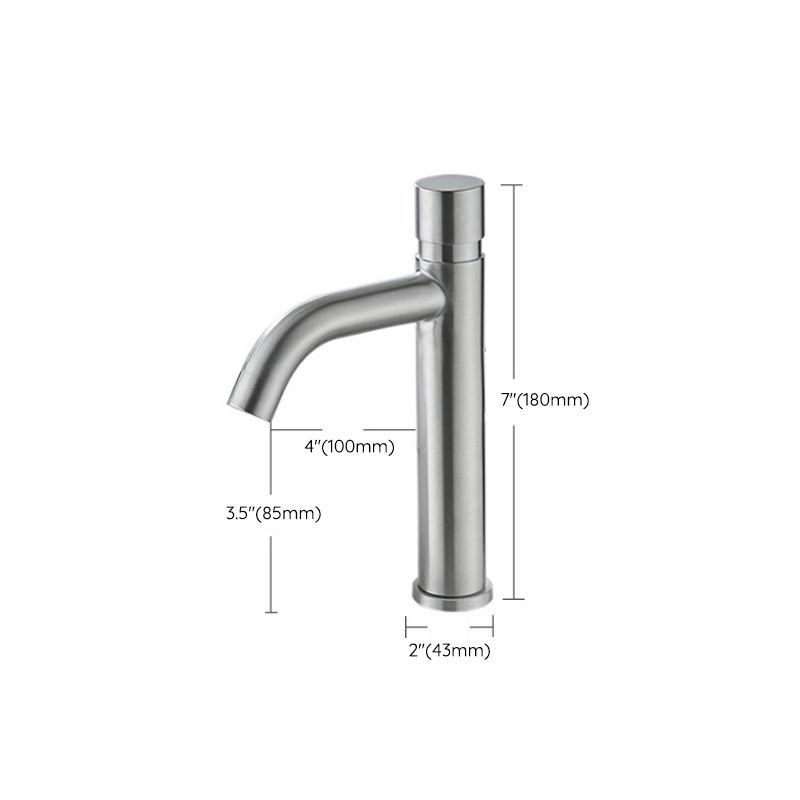 Avtoit | Modern Low Arc Basin Faucet with Single Lever Bathroom Sink Faucet