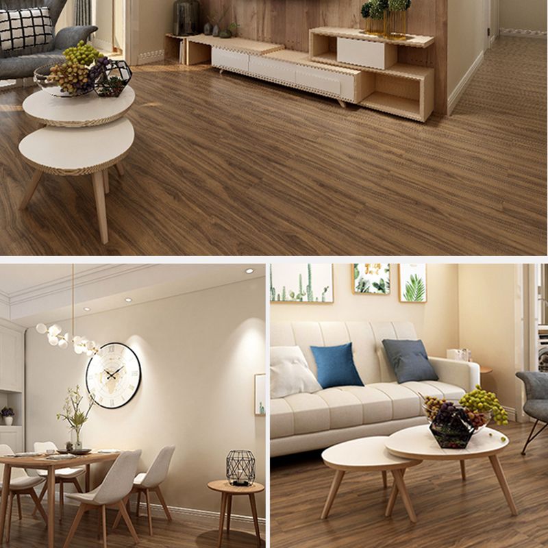Avtoit | Square Edge Vinyl Floor Living Rooms PVC Flooring with Peel & Stick