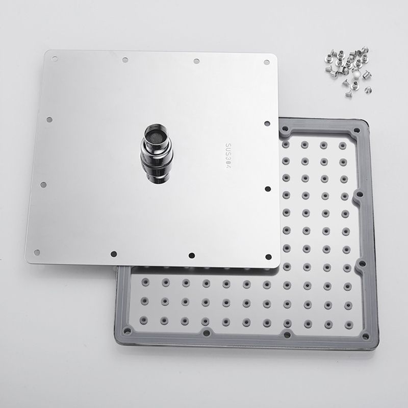 Avtoit | Contemporary Style Shower Head Bathroom Fixed Shower Head with Round and Square Shape