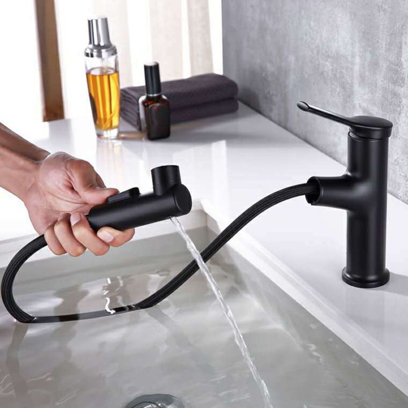 Avtoit | Contemporary Sink Faucet Plian Low Arc Center-Set Bathroom Faucet