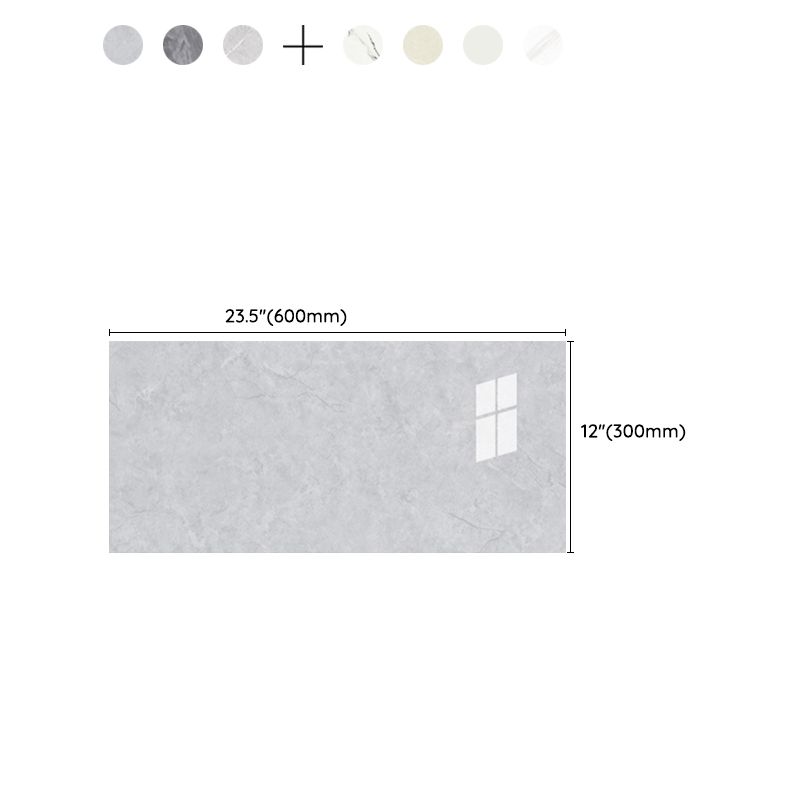 Avtoit | 10 Pack 12" X 23" PVC rectangular Peel & Stick field tile kitchen and bathroom back paneling