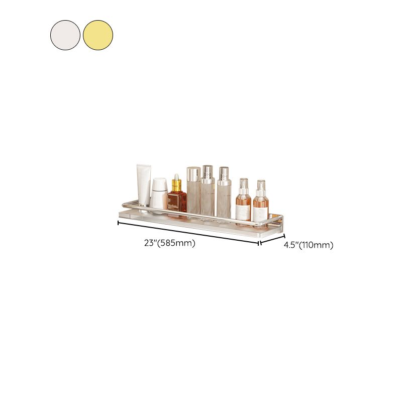 Avtoit | Modern Silver/Gold Bathroom Hardware Set Bathroom Shelf Bathroom Set