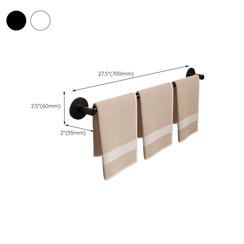 Avtoit | Aluminum Bathroom Hardware Set Black Bathroom Accessories Kit Towel Holder