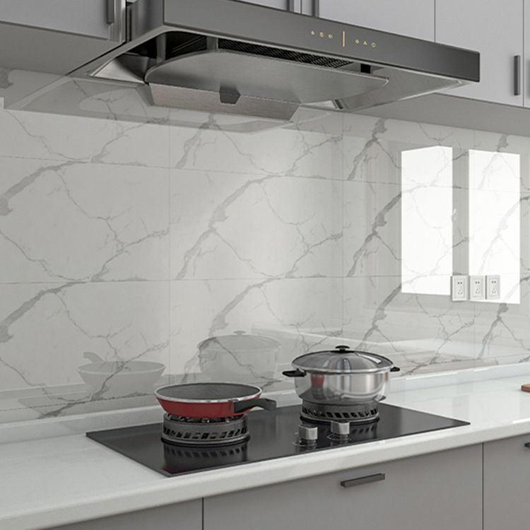 Avtoit | Rectangular Mold Resistant Tile PVC Single Peel & Stick Tile for Backsplash Wall