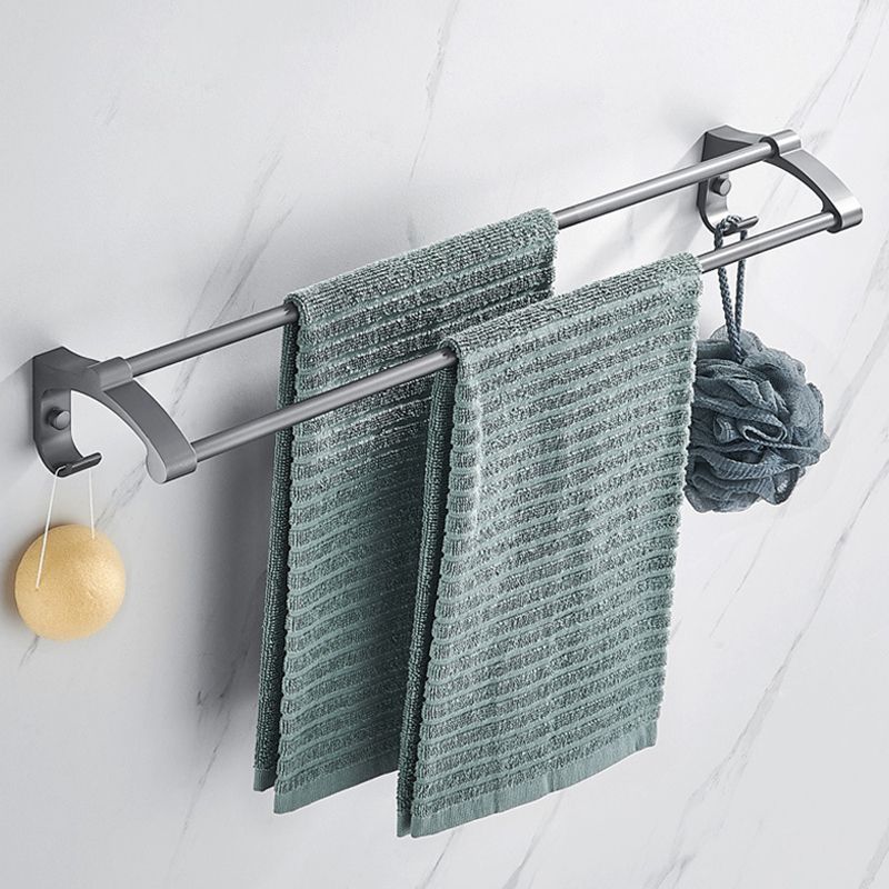 Avtoit | Modern Chrome Bathroom Accessories Set Aluminum Bathroom Fixtures Set
