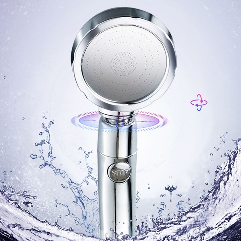 Avtoit | Contemporary Shower Combination Hand Shower Plastic Wall Mount Round Shower Head Combination