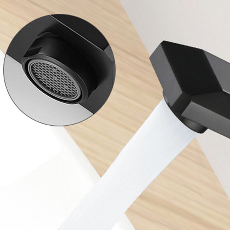 Avtoit | Single Hole Faucet 6.69" H Modern Low Arc Bathroom Faucet