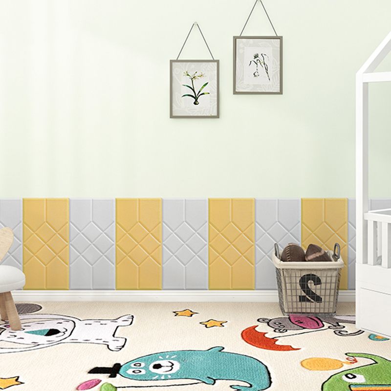 Avtoit | Modern PVC Cap Verflooring Smooth Wall Interior 3D Living Room Board Set of 2